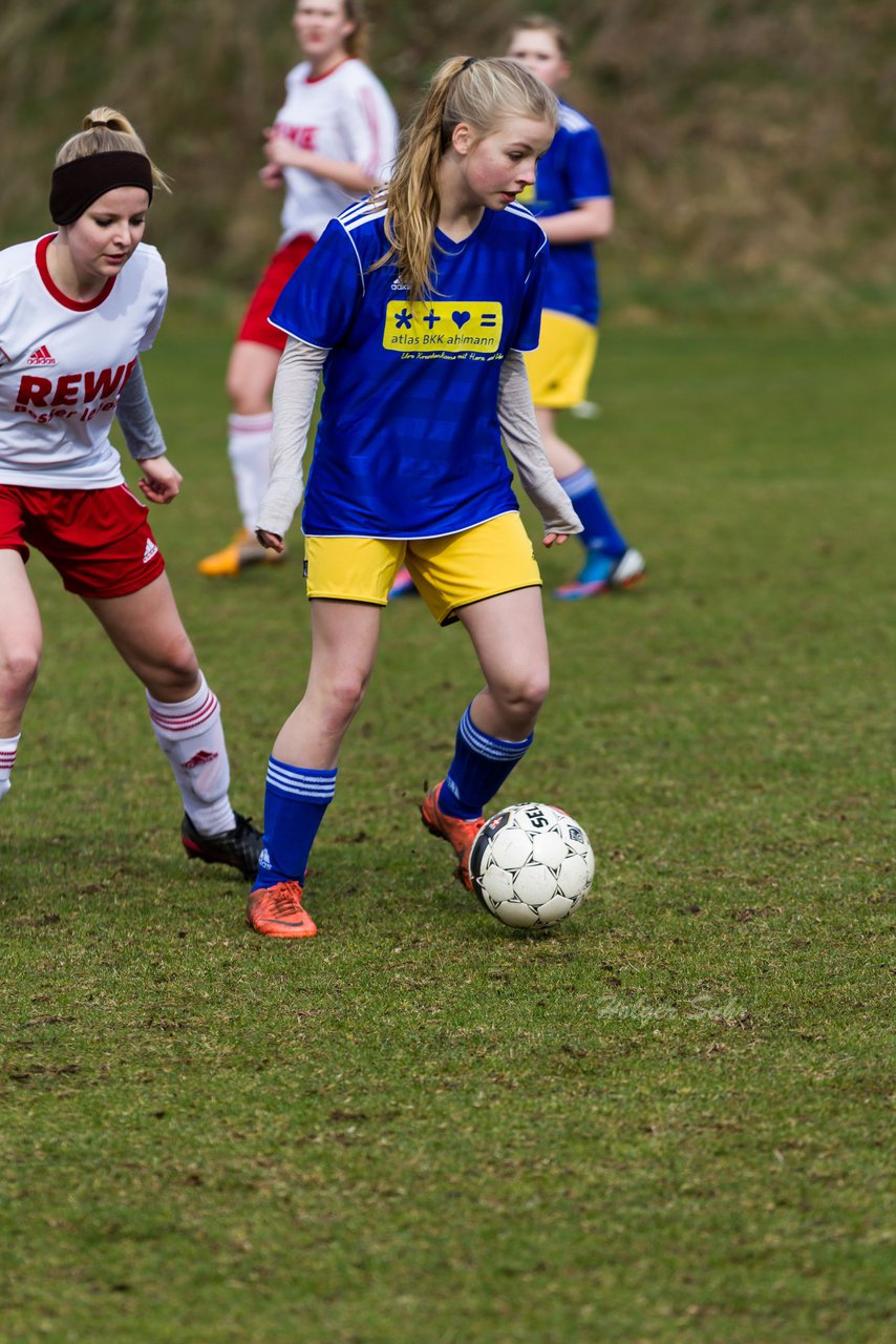 Bild 128 - B-Juniorinnen Tus Tensfeld - TSV Gnutz o.W. : Ergebnis: 1:3